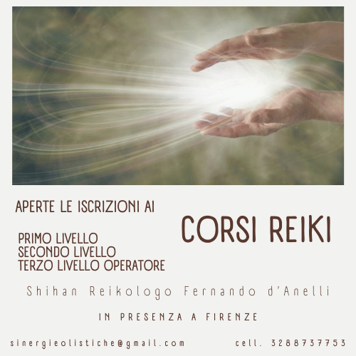 Iscrizione Corsi Reiki